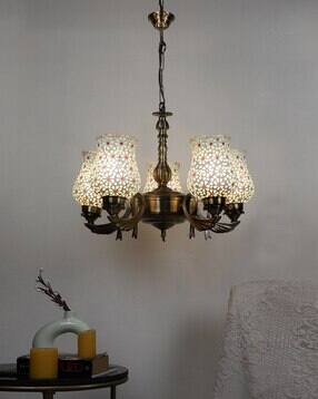 devansh LED Compatible Ceiling Hanging Chandelier-picture-49