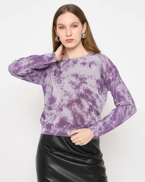 MADAME Women Tie & Dye Top