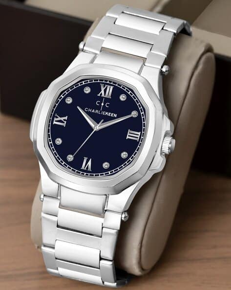 CHARLIEKEEN CC-GSQ020-BLU-CH Men Round-Dial Analogue Watch