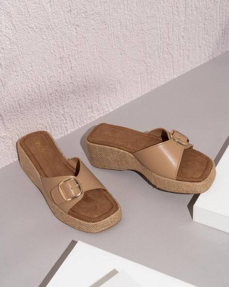 INC 5 Women Open-Toe Wedge Heeled Sandals