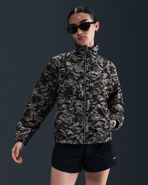 nike women's floral coats & jackets