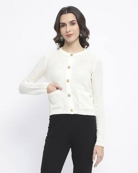 madame Women Textured Cardigan-picture-13