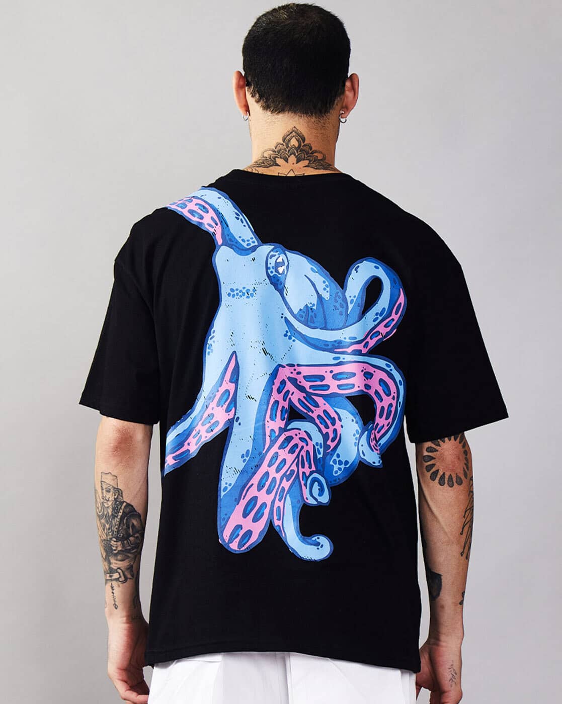 Buy Black Tshirts for Men by BONKERS CORNER Online | Ajio.com