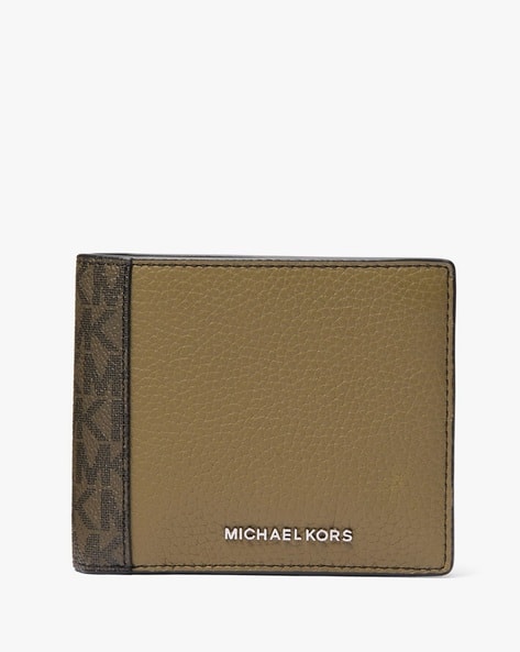 Buy Michael Kors Hudson Bi-Fold Wallet with Coin Pocket Olive