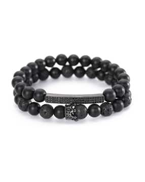 designs & you Set of 2 Men Embellished Beaded Bracelets-picture-52