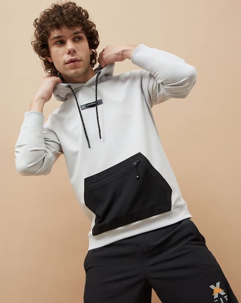 Kappa Clothing Kappa Hoodie Mens Buy Grey Sweatshirt Hoodies For Men By  KAPPA Online