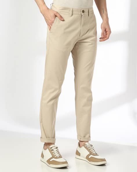 NETPLAY Men Tapered Fit Chinos Offers & Cashback