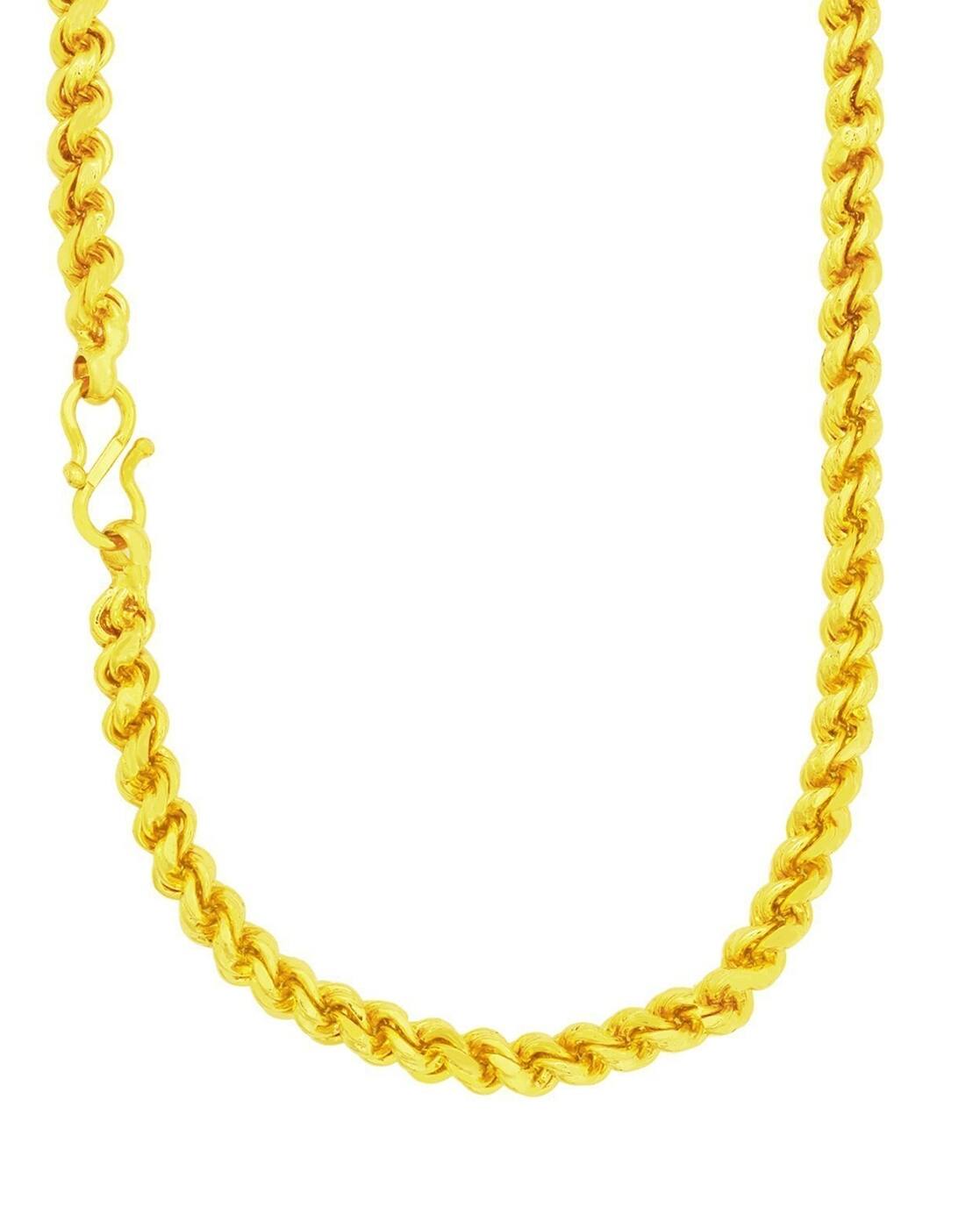 Buy Gold-toned Necklaces & Pendants for Women by DZINETRENDZ