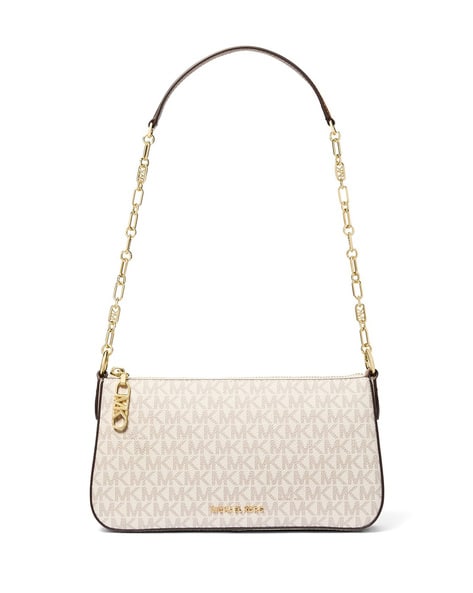 mi_chan.　0430 Buy Michael Kors Empire Medium Chain Pouchette Bag | Off-White