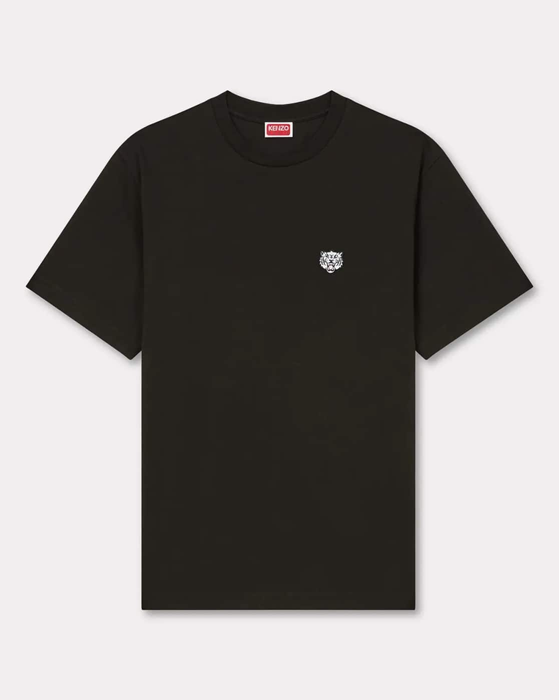 Buy KENZO Men Regular Fit Crew-Neck T-Shirt with Happy Tiger Buy KENZO Men Regular Fit Crew-Neck T-Shirt with Happy Tiger