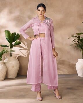svaraa Women Embroidered 3-Piece Set-picture-28