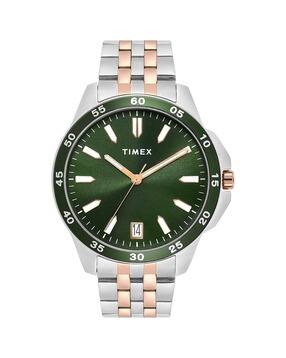 timex Men Green Round Dial Analogue Watch - TWEG25301-picture-14