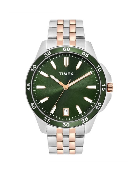 Men Green Round Dial Analogue Watch - TWEG25301