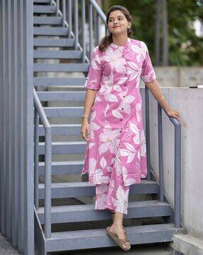svaraa Women Floral Straight Kurta Set-picture-26