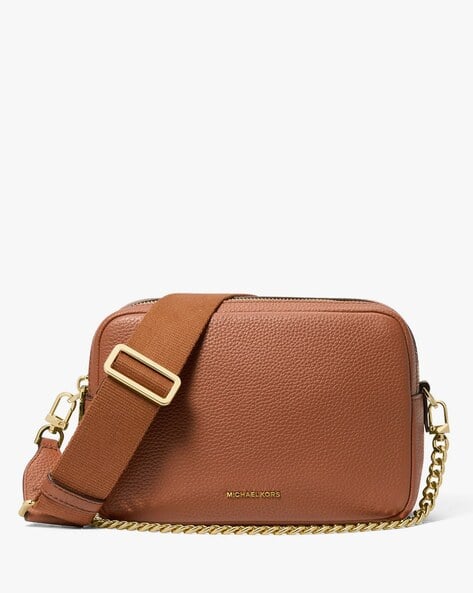 Bryant Medium Double Zip Chain Camera Crossbody Bag