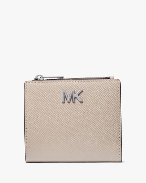 Mo Buy Michael Kors Square Zip Wallet | Cream Color Men | AJIO LUXE