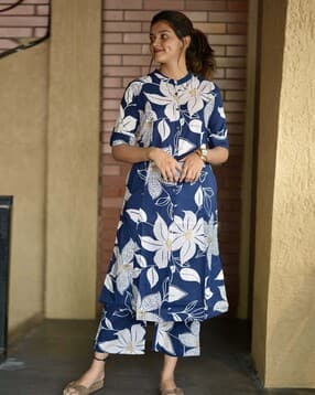 svaraa Women Floral Straight Kurta Set-picture-31