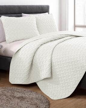 story@home 100 TC Double Bed Cover with 2 Pillow Covers -picture-14