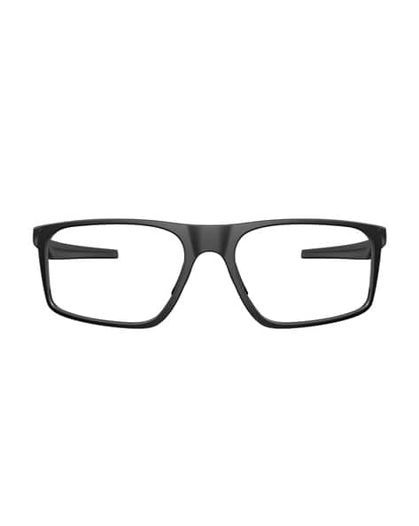 Buy Oakley 0OX8183 Men Full-Rim Rectangular Frames | Black Color Buy Oakley 0OX8183 Men Full-Rim Rectangular Frames | Black Color