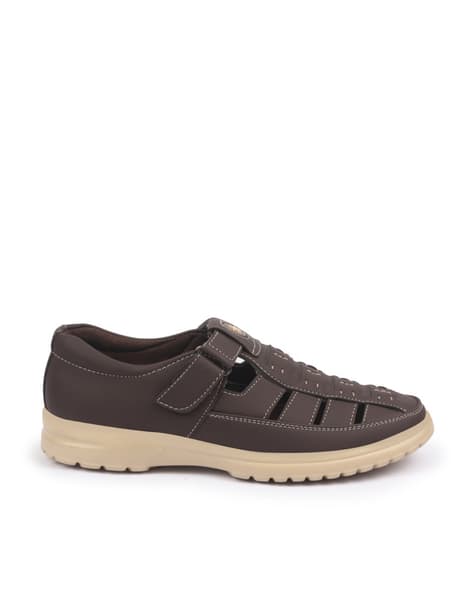 Buy FAUSTO Men Sandals with Velcro Fastening Online | Ajio.com