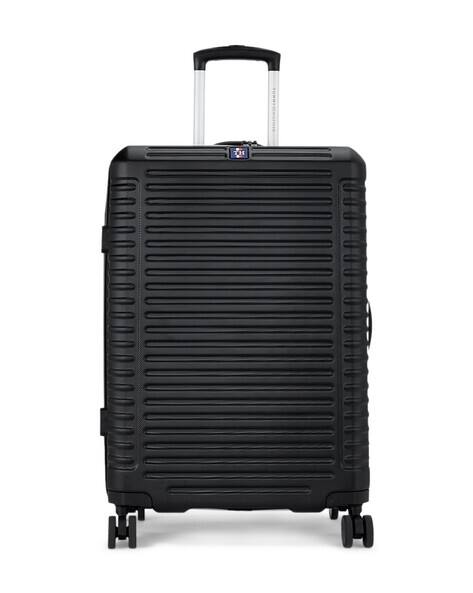 TOMMY HILFIGER Unisex Hummer X Black Hard Polycarbonate Trolley Bag 131L - Cargo