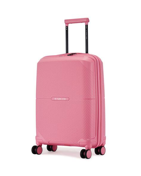 Nasher Miles Men Striped Trolley Bag with TSA Lock - S