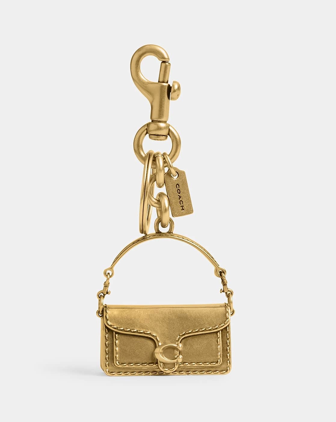 小物 COACH Gold Fish Bag Charm Key Ring Y2K -1117Wx1400H-410507073-b4b4-