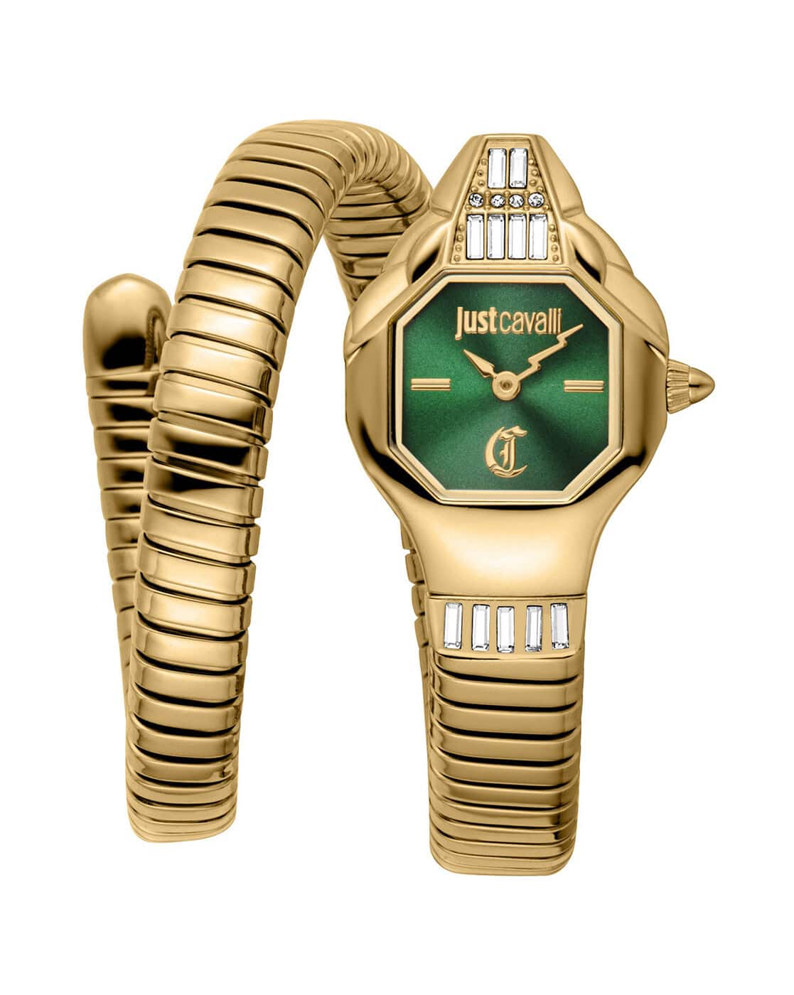 Buy JUST CAVALLI Women Snake Analogue Watch - JC1L349M0025 | Gold