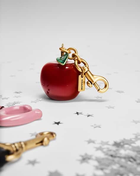 Buy Coach Small Apple Bag Charm Online | Ajio.com