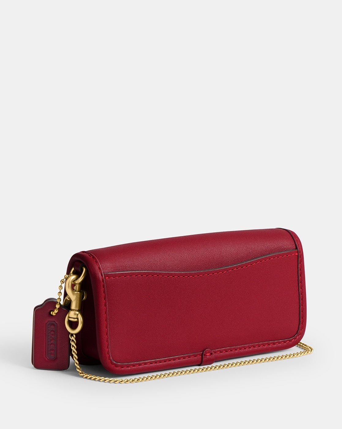 Buy Coach Dinky Small Leather Bag 14 Maroon Color Women AJIO LUXE