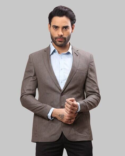 RAYMOND Men Slim Fit Single-Breasted Blazer