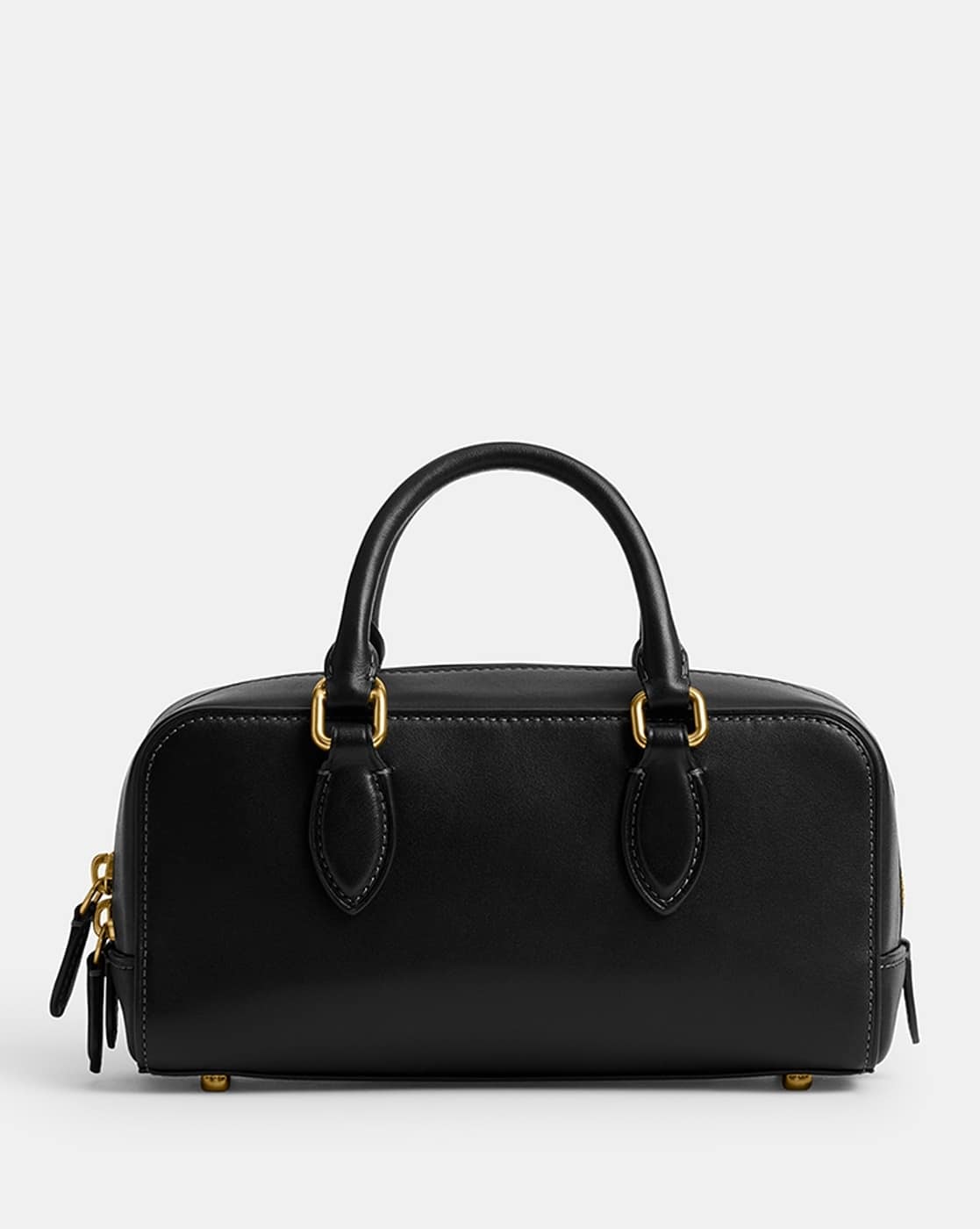 Buy Coach Bowery Small Leather Satchel Bag 22 | Black Color Women