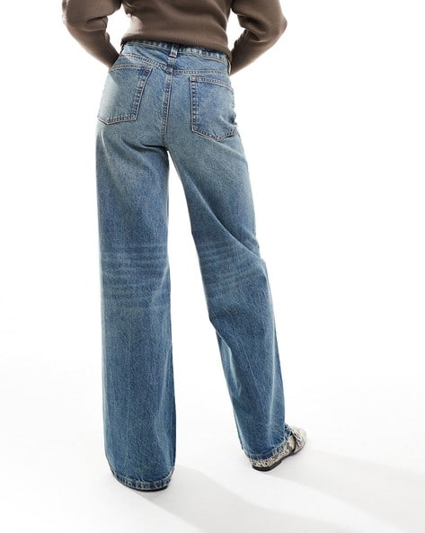 Buy Blue Jeans Jeggings for Women by ASOS DESIGN Online