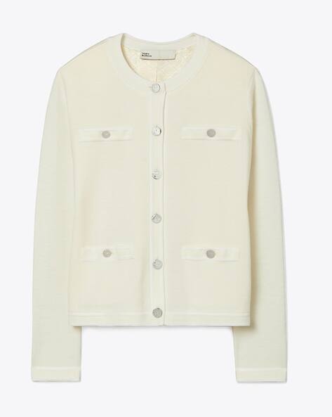 Kendra Cardigan with Contrast Striped