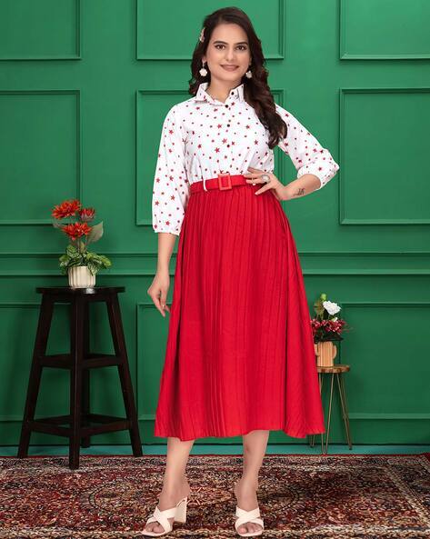 ZELZIS Women Flare Dress