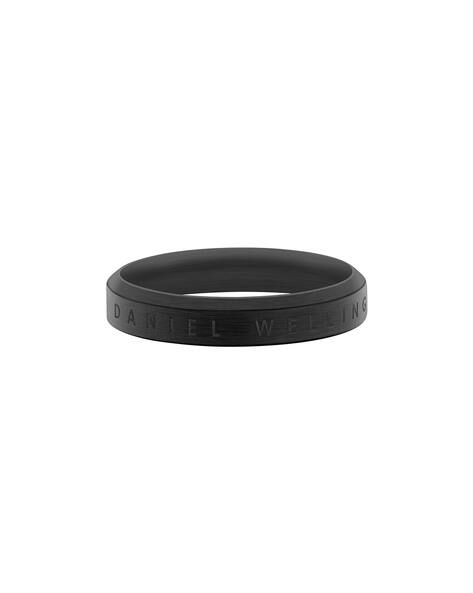 Daniel Wellington Brand Debossed Stainless Steel Band Ring