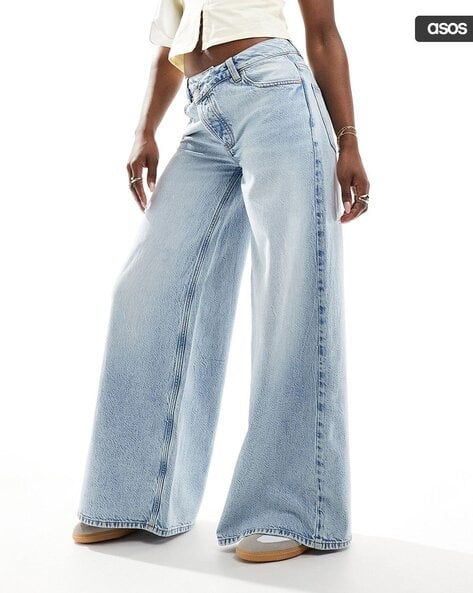 Buy Blue Jeans Jeggings for Women by ASOS DESIGN Online