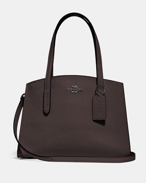 Buy Coach Charlie 28 Carryall Genuine Leather Shoulder Bag