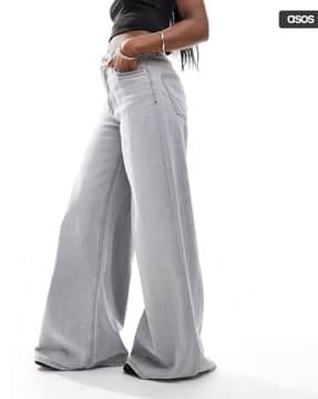 Buy Grey Jeans Jeggings for Women by ASOS DESIGN Online