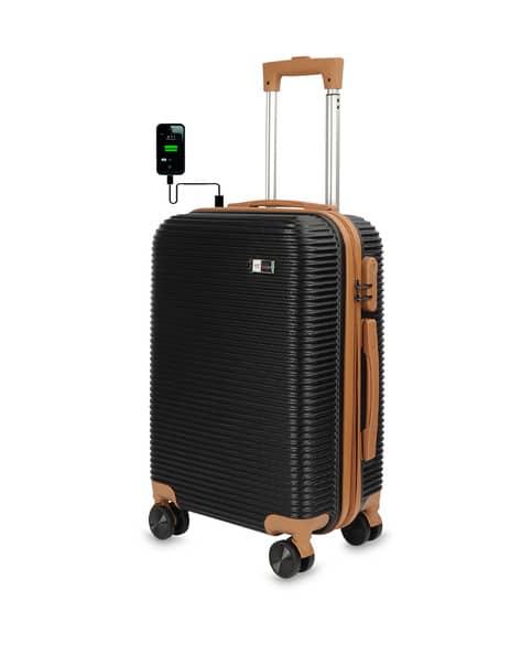 Buy Black Luggage Trolley Bags for Women by 3G Online
