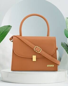 Women Messenger Bag with Detachable Strap-image-0