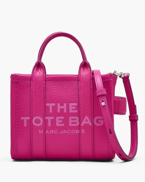 The Leather Mini Crossbody Tote Bag