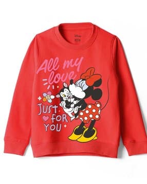 wear your mind Girls Graphic Sweatshirt-picture-12