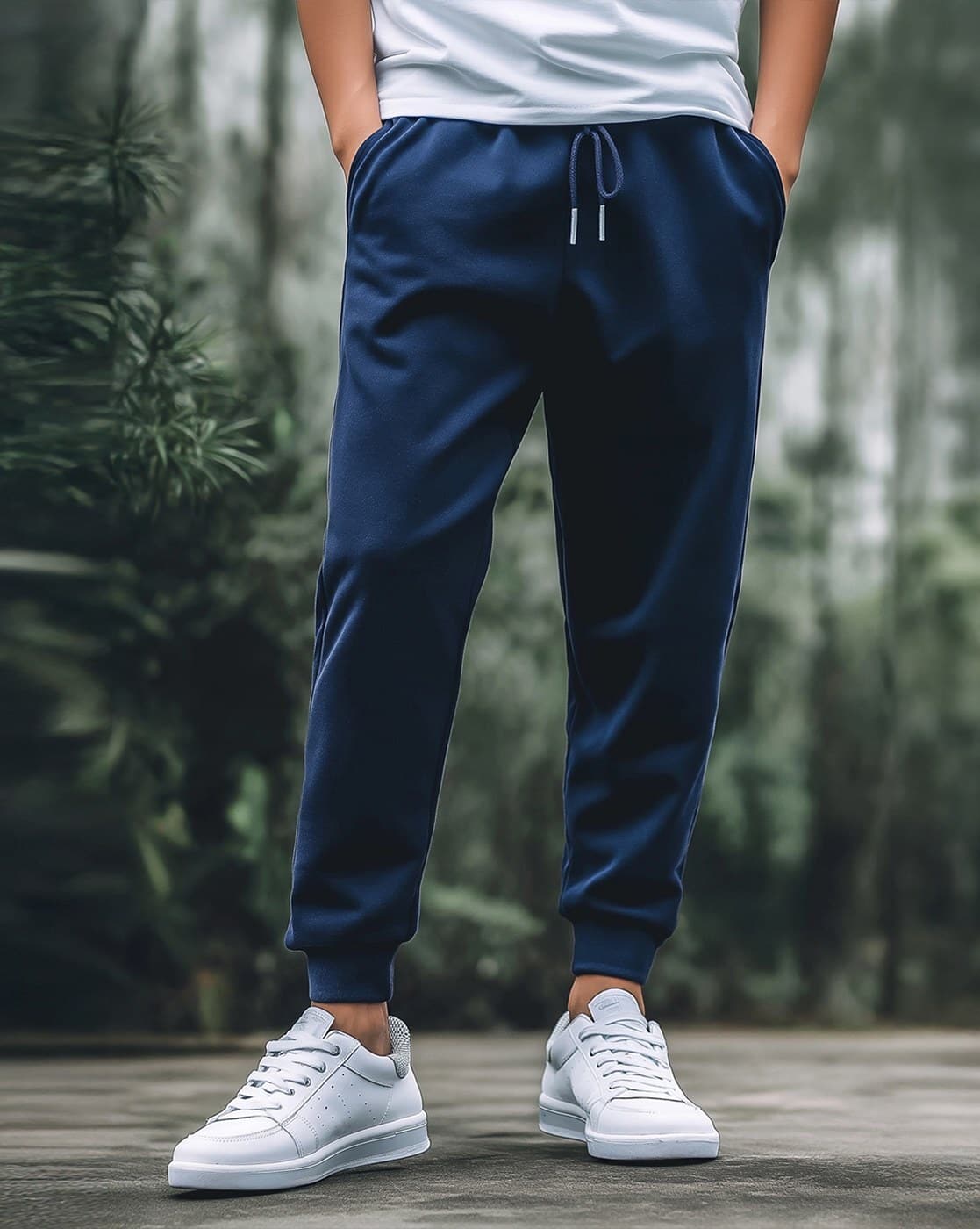 Buy Blue Track Pants for Men by Nobero Online | Ajio.com