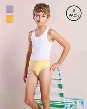 u.s. polo assn. Pack of 3 Boys Briefs with Elasticated Waist-picture-12