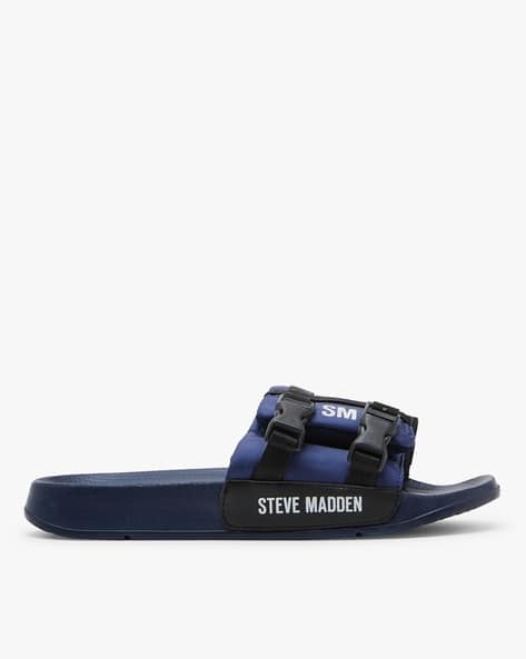Buy Navy Blue Flip Flop Slippers for Men by STEVE MADDEN Online
