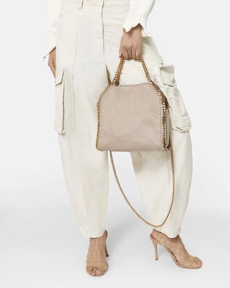 トートバッグ Stella Mccartney Mini Tote Eco Shaggy Deer W/Gold Color Stella McCartney: Falabella mini tote bag w/gold color chain