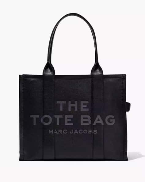 Buy MARC JACOBS The Leather Large Tote Bag | Black Color Women