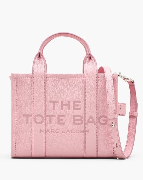 Buy MARC JACOBS The Leather Mini Tote Bag | Ballerina Pink Color
