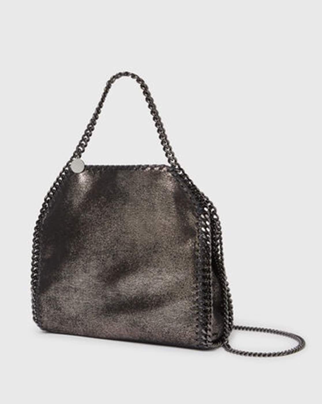 Buy Stella Mccartney Falabella Metallic Mini Tote Bag